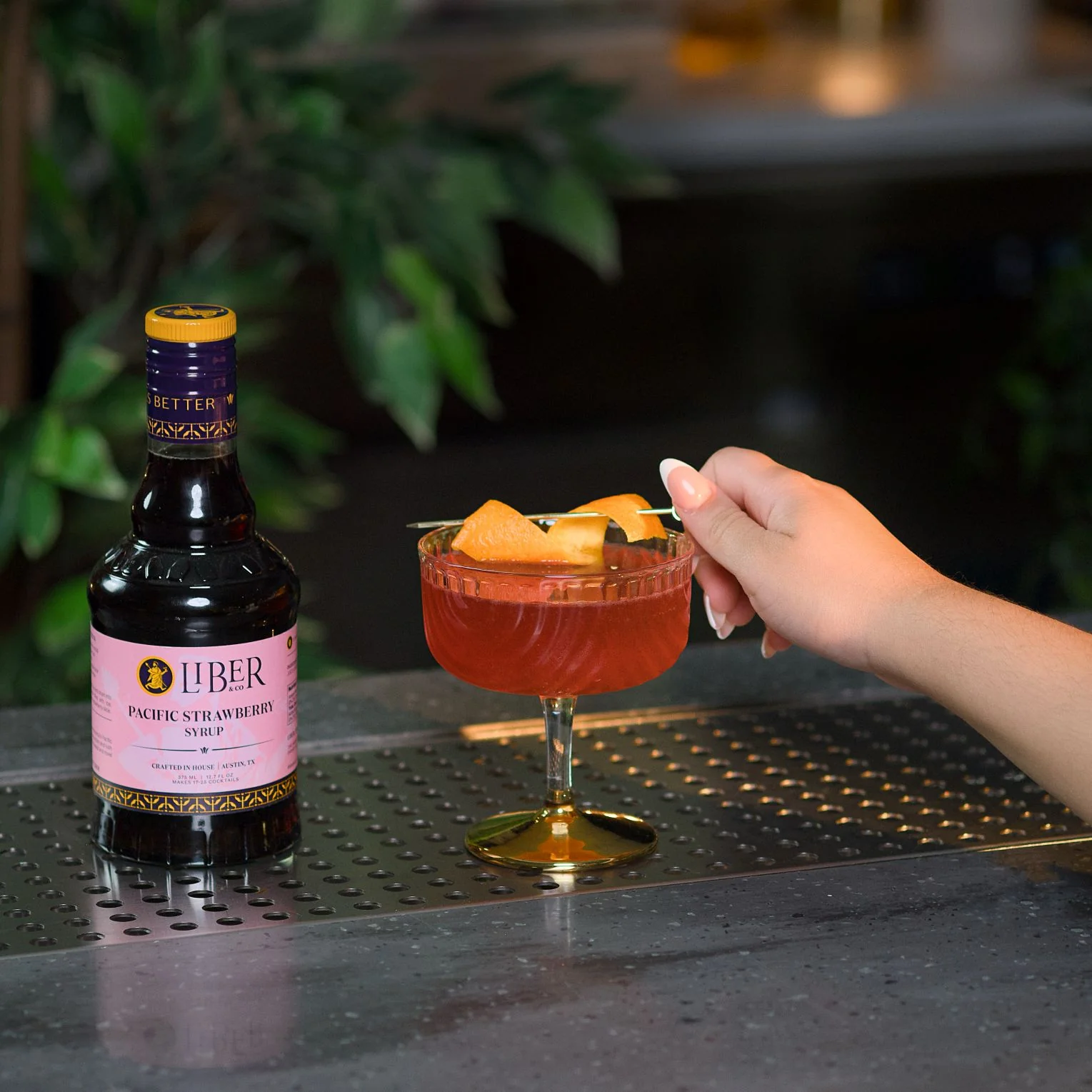 Liber & Co. Pacific Strawberry Syrup - Image 6